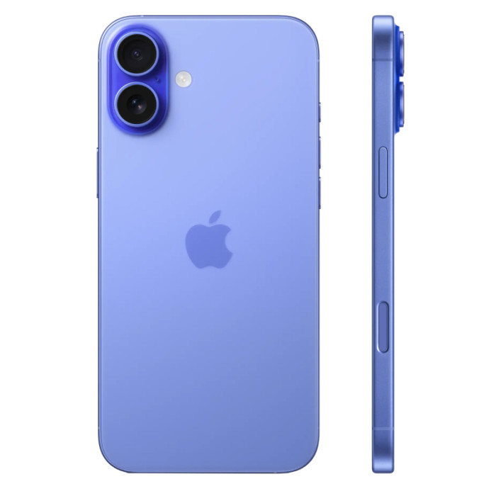 Смартфон Apple iPhone 16 256GB Ультрамарин (Ultramarine) nano SIM + eSIM | Фото 2 из 5
