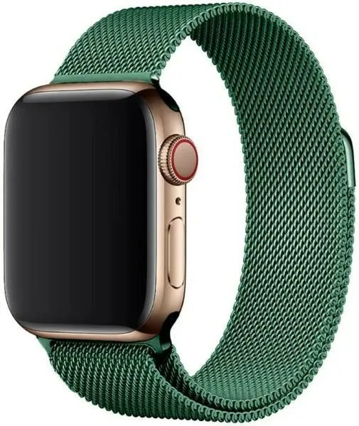 Ремешок Milanese Loop для Apple Watch 38/40/41mm Зеленый | Фото 2 из 2