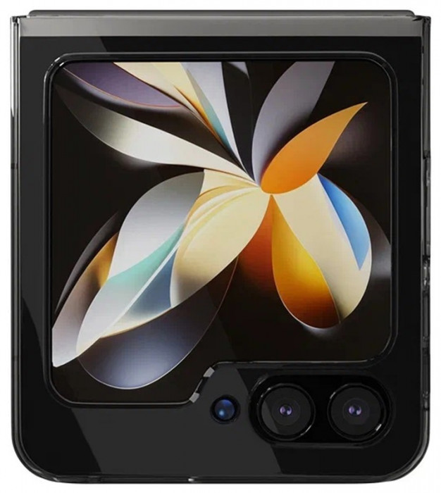 Чехол защитный VLP Crystal Case для Samsung Z flip 5 прозрачный | Фото 3 из 7