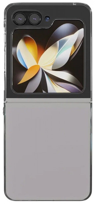 Чехол защитный VLP Crystal Case для Samsung Z flip 5 прозрачный | Фото 7 из 7