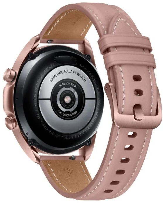 Умные часы Samsung Galaxy Watch3 41 мм Бронзовый/розовый | Фото 3 из 4