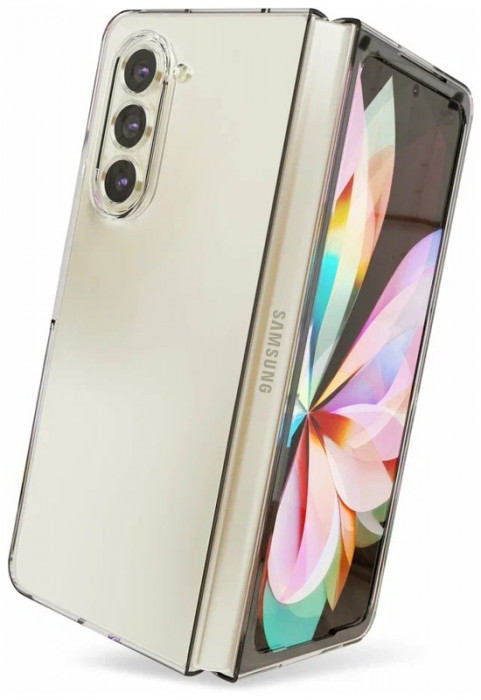 Чехол защитный VLP Crystal Case для Samsung Z fold 5 прозрачный | Фото 6 из 7