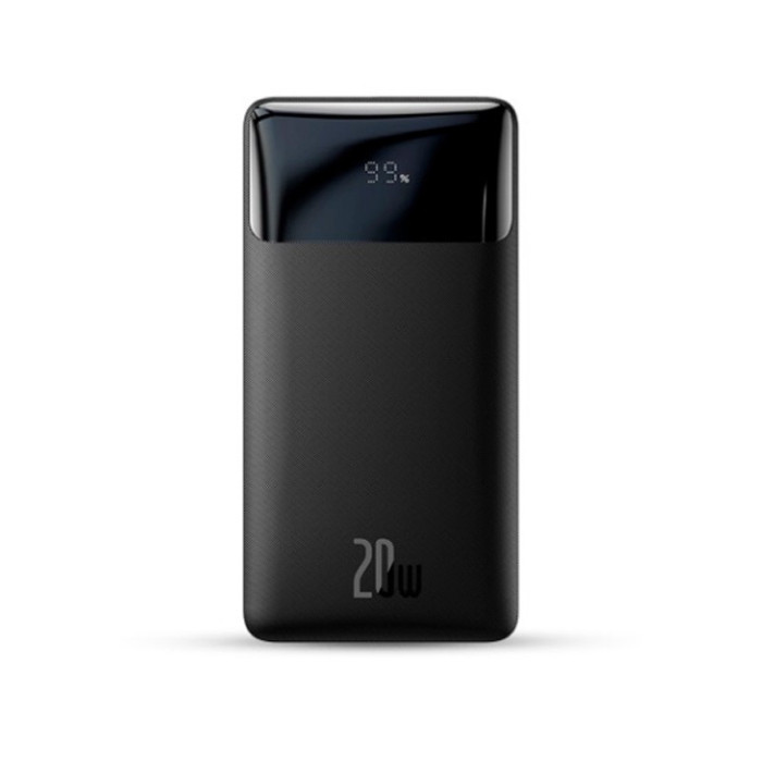 Внешний аккумулятор Baseus Bipow Digital Display Power bank 20000mAh 20W Чёрный (PPDML-M01) | Фото 4 из 4