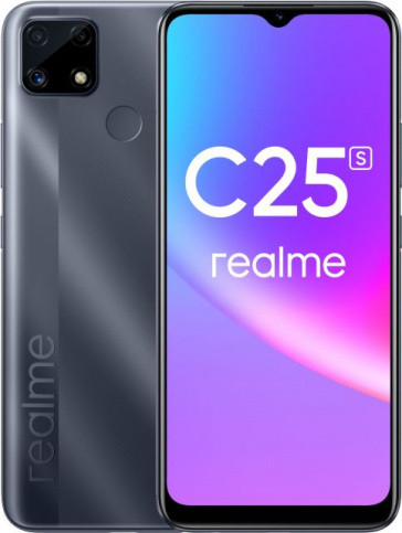 Смартфон Realme C25S 4/64GB Серый (Water Gray) EAC | Фото 1 из 6