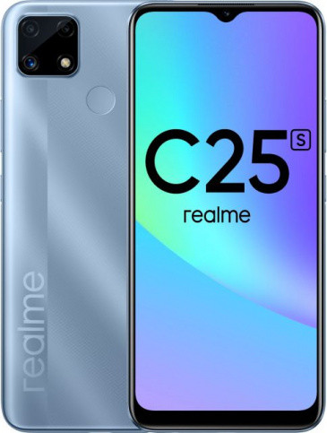 Смартфон Realme C25S 4/64GB Синий (Water Blue) EAC | Фото 1 из 7