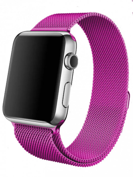 Ремешок Milanese Loop для Apple Watch 42/44/45/49мм Фиолетовый | Фото 2 из 2