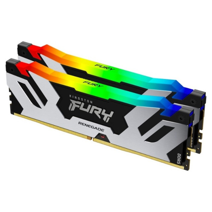 Оперативная память 32Gb DDR5 6400MHz Kingston Fury Renegade (KF564C32RSK2-32) (2x16Gb KIT) | Фото 1 из 1