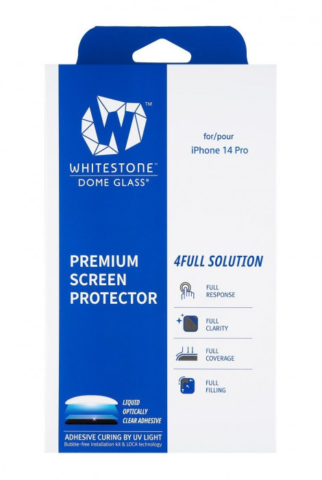 Защитное стекло Whitestone Dome glass для iPhone 14 Pro | Фото 1 из 3