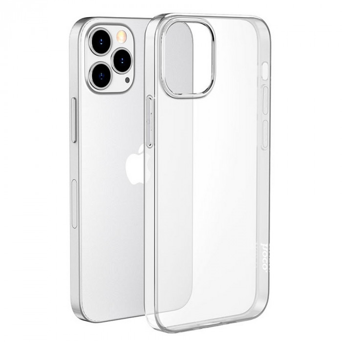 Чехол-накладка силиконовая прозрачная HOCO для iPhone 13 | Фото 1 из 2