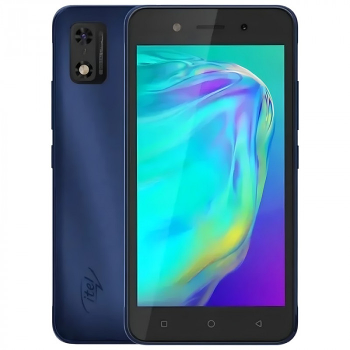 Смартфон Itel A17 1/16GB Синий (Dark Blue) | Фото 1 из 7