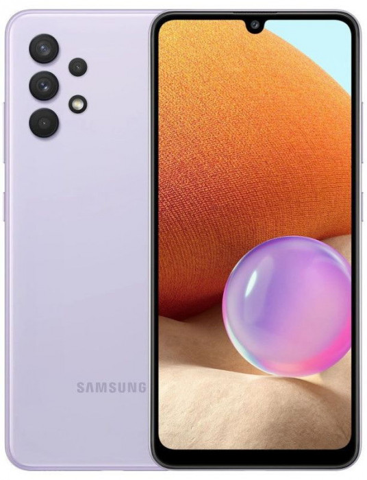 Смартфон Samsung Galaxy A32 4/64GB Фиолетовый (Purple) EAC | Фото 1 из 5