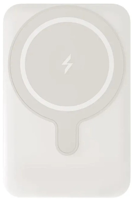 Аккумулятор внешний VLP Dual Magsafe PowerBank 5000 mAh 3A USB-C белый | Фото 3 из 3