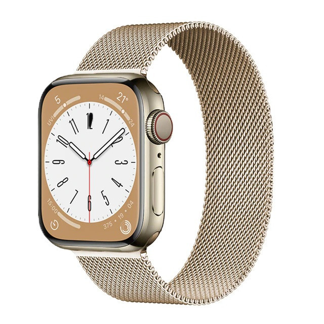 Ремешок Milanese Loop для Apple Watch 42/44/45/49мм Винтажное золото | Фото 3 из 3