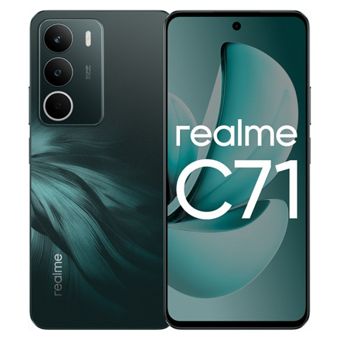 Смартфон Realme C71 6/128GB Зеленый | Фото 1 из 3