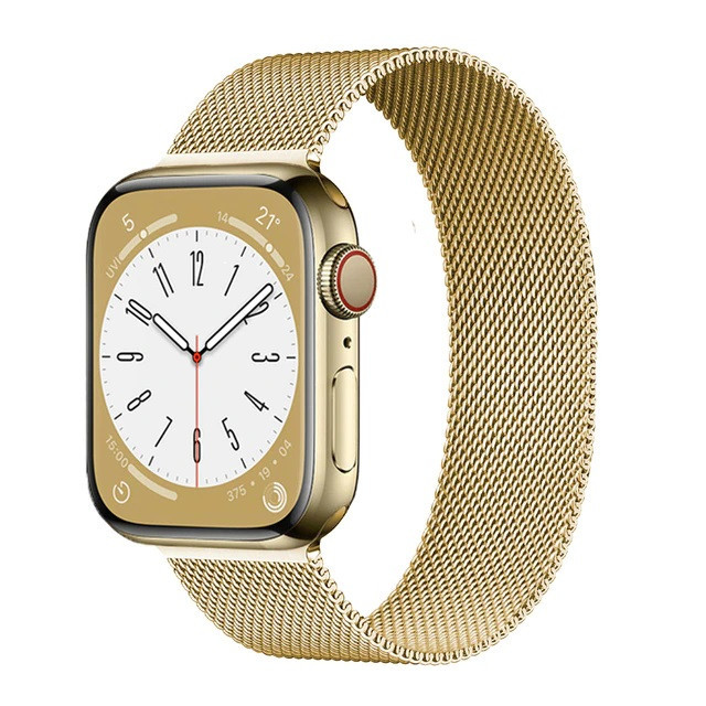 Ремешок Milanese Loop для Apple Watch 42/44/45/49мм Золото | Фото 3 из 3