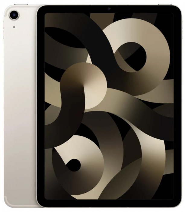 Планшет Apple iPad Air (2022) 256GB Wi-Fi + Cellular Starlight | Фото 1 из 4