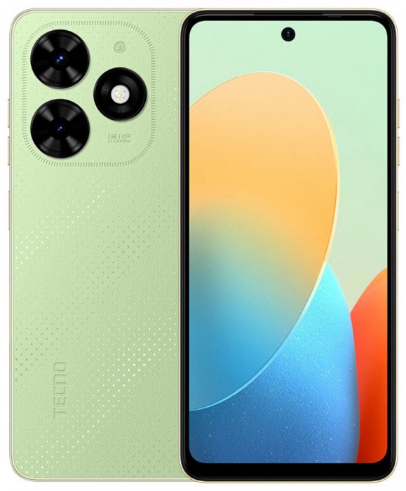 Смартфон Tecno Spark Go 2024 4/128GB Зелёный (Green) EAC | Фото 8 из 8
