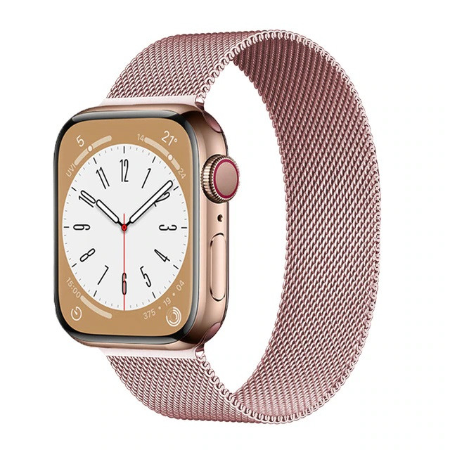Ремешок Milanese Loop для Apple Watch 42/44/45/49мм Розовое золото | Фото 1 из 3