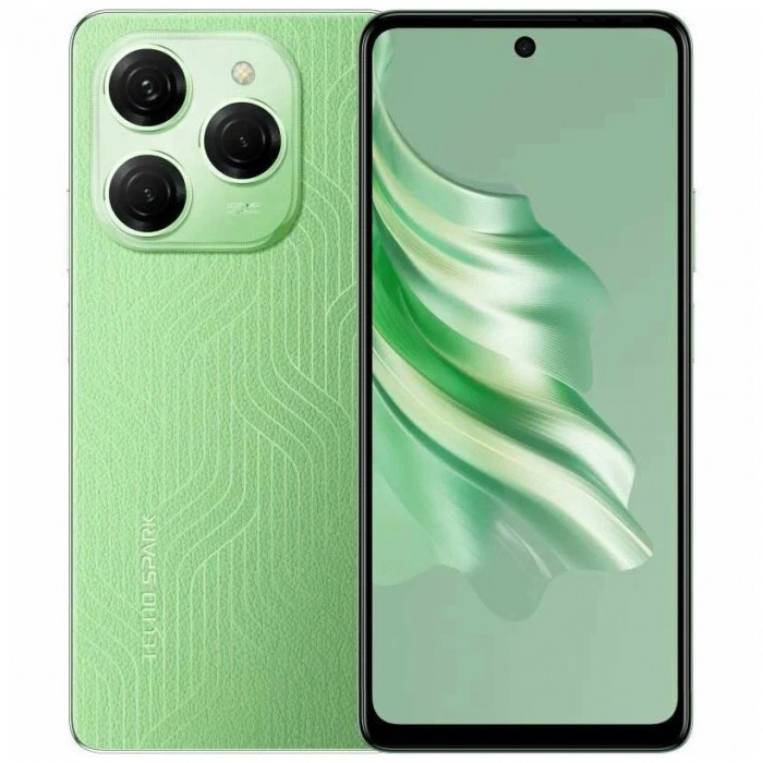Смартфон Tecno Spark 20 Pro 8/256GB Зелёный (Magic Skin Green) EAC | Фото 1 из 10