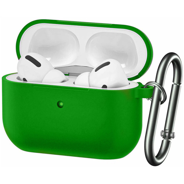Чехол Silicone Case Protection на AirPods Pro 2 Светло-зеленый | Фото 2 из 2