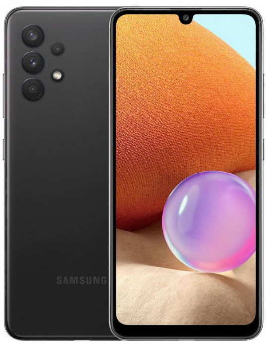 Смартфон Samsung Galaxy A32 4/64GB Черный (Black) | Фото 1 из 4