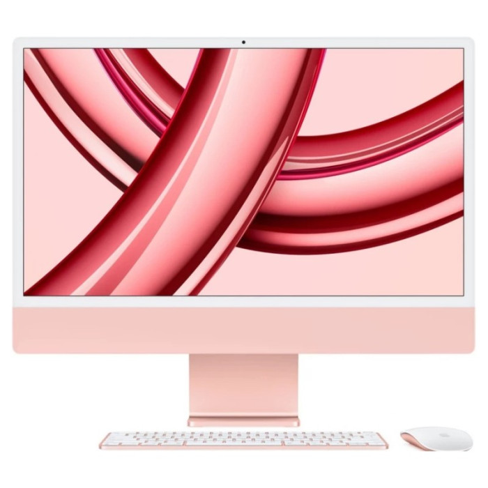 Моноблок Apple iMac 24" 2024 Retina 4,5K, M4 MWV53 (10-core CPU, 16/512GB, 16-core GPU) Розовый (Pink) | Фото 1 из 3