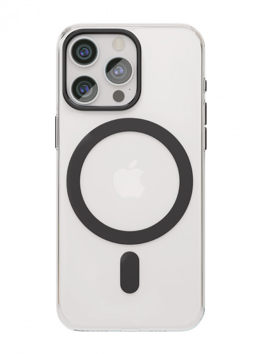 Чехол защитный VLP Diamond Case с MagSafe для iPhone 15 Pro черный | Фото 1 из 3