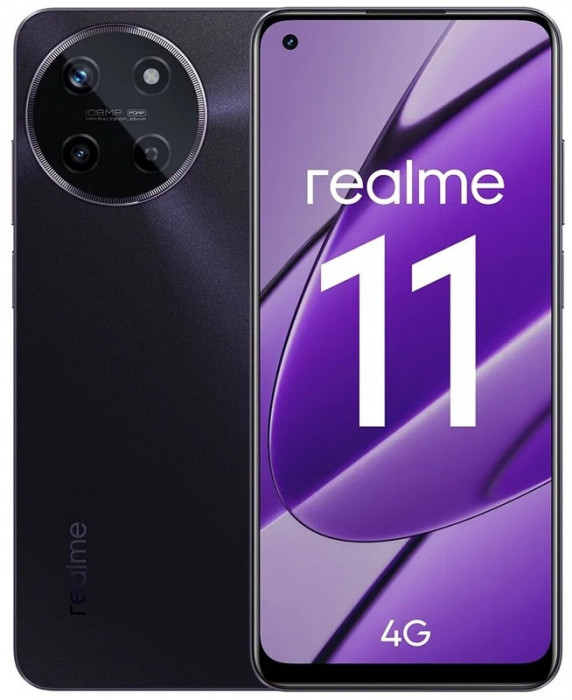 Смартфон Realme 11 4G 8/256GB Черный (Nebula Blue) EAC | Фото 12 из 12