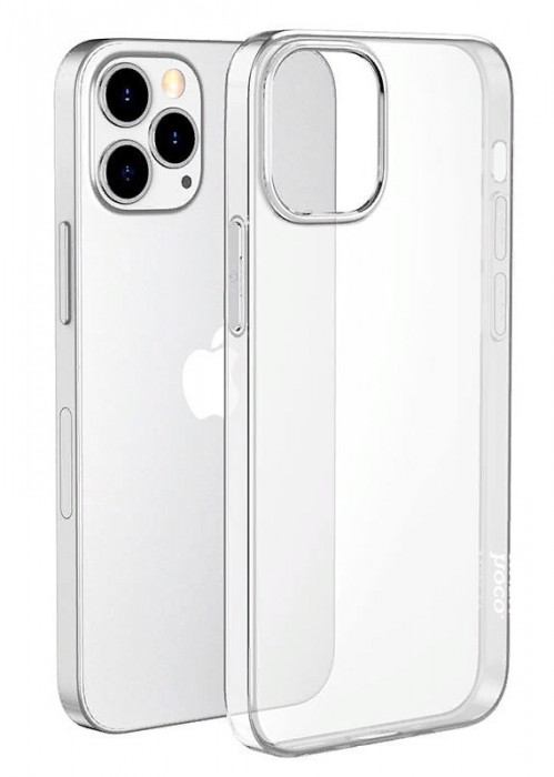 Чехол-накладка силиконовая прозрачная HOCO для iPhone 13 mini | Фото 1 из 2