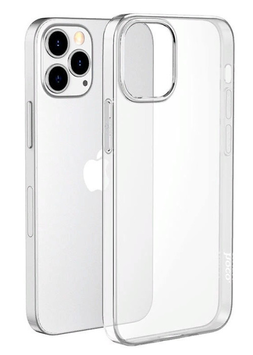 Чехол-накладка силиконовая прозрачная HOCO для iPhone 13 mini | Фото 2 из 2