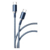 Кабель VLP Diamond Cable USB C - USB C, 1.2м, темно-синий