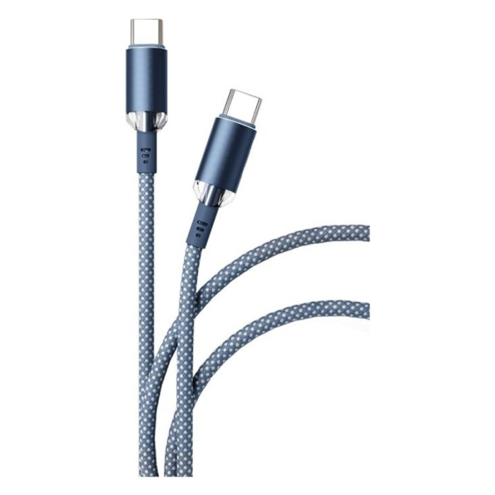Кабель VLP Diamond Cable USB C - USB C, 1.2м, темно-синий | Фото 1 из 4