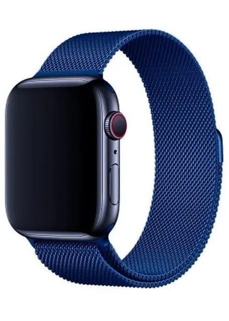 Ремешок Milanese Loop для Apple Watch 42/44/45/49мм Синий | Фото 1 из 2