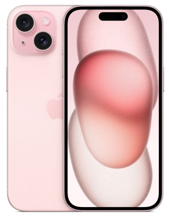 Смартфон Apple iPhone 15 128GB Розовый (Pink) nano SIM + eSIM | Фото 1 из 4