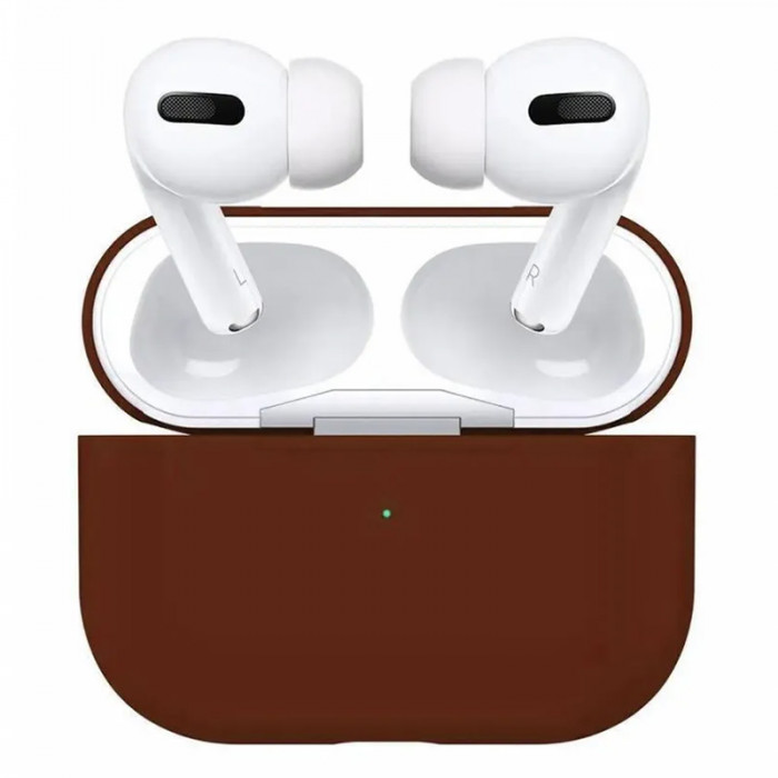 Чехол Silicone Case Protection на AirPods Pro 2 Бордовый | Фото 1 из 2