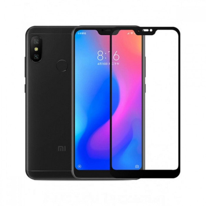 Защитное стекло 3D для Xiaomi Mi A2 Lite Белое | Фото 2 из 2