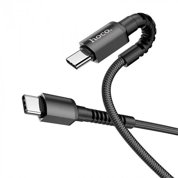 Кабель HOCO X71 Type-C - Type-C 60W 1м Черный | Фото 1 из 5