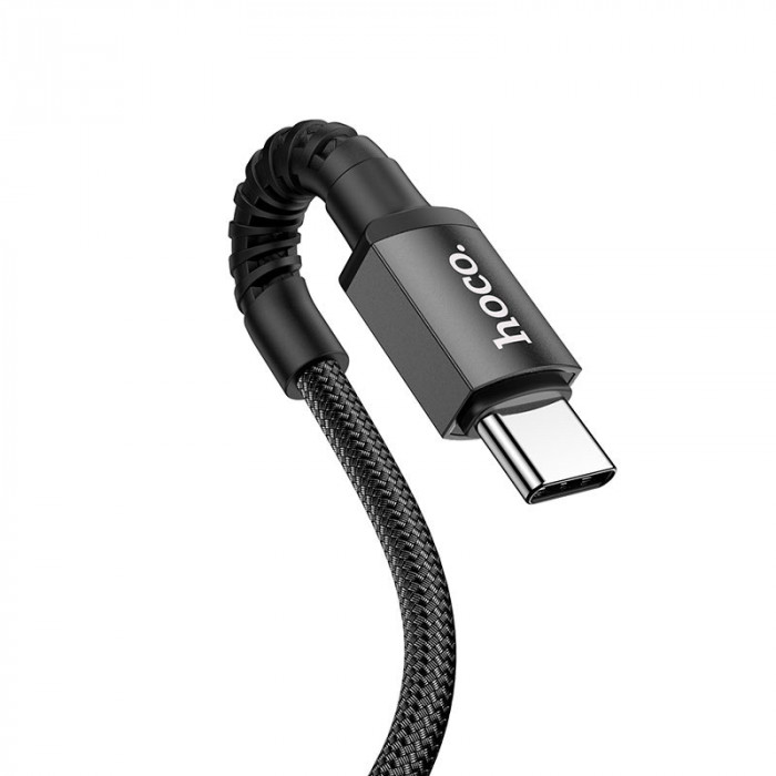 Кабель HOCO X71 Type-C - Type-C 60W 1м Черный | Фото 3 из 5