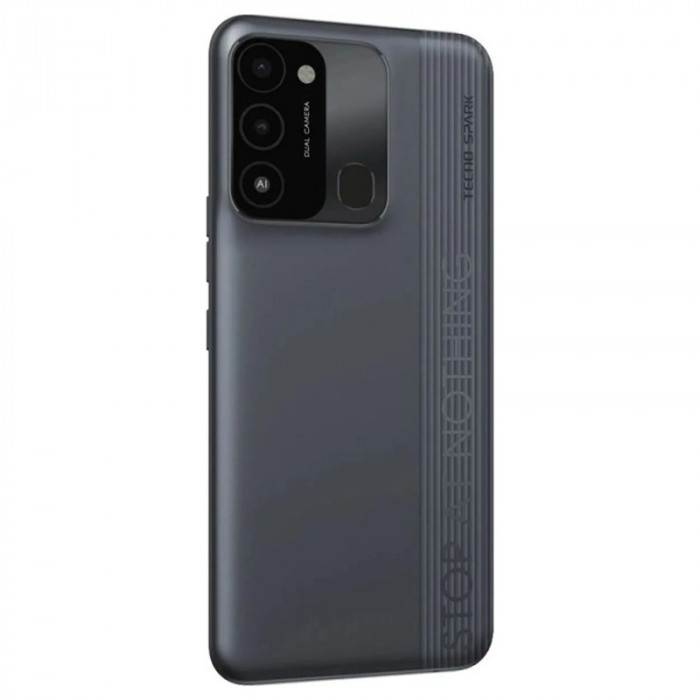Смартфон Tecno Spark 8C 4/64GB Черный (Magnet Black) EAC | Фото 5 из 6