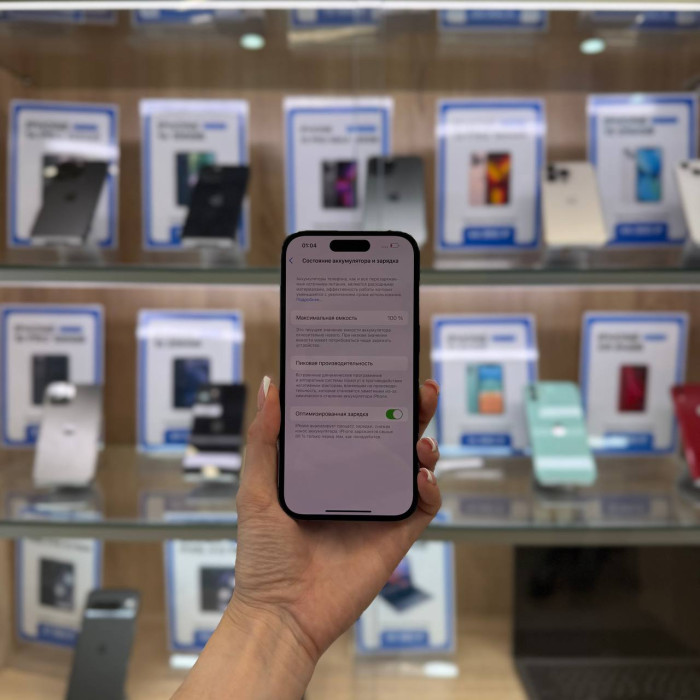 Б/у Смартфон Apple iPhone 14 Pro 128GB Фиолетовый (Deep Purple) | Фото 4 из 5