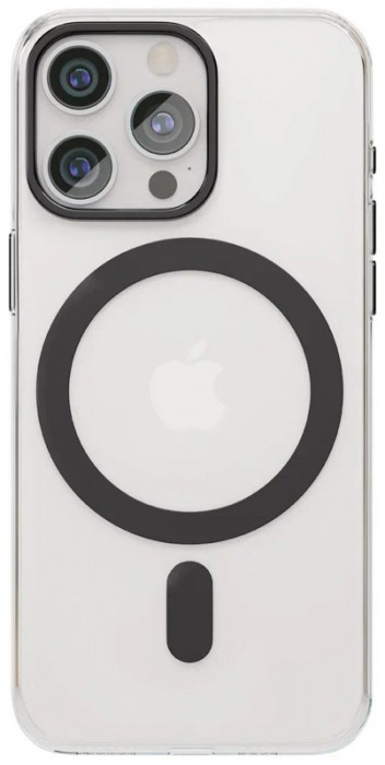 Чехол защитный VLP Diamond Case с MagSafe для iPhone 15 Pro Max черный | Фото 1 из 5