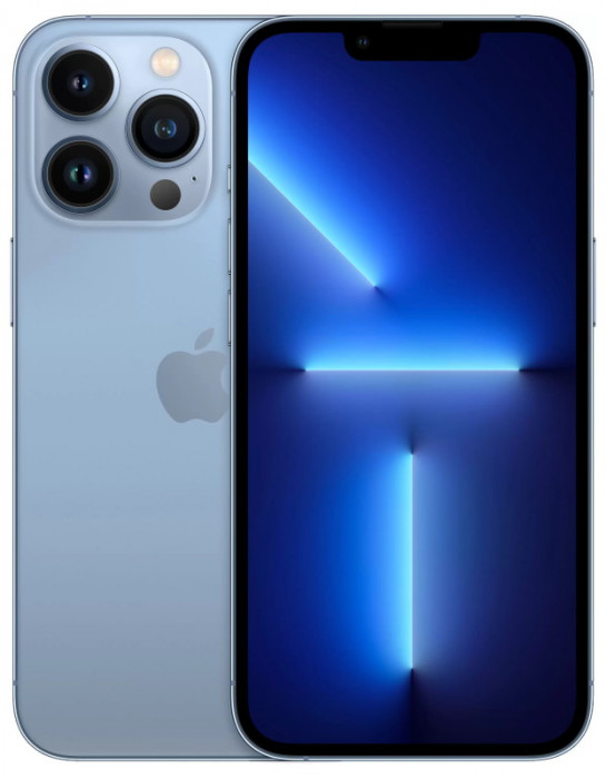 Смартфон Apple iPhone 13 Pro 128GB Небесно-голубой (Sierra Blue) | Фото 1 из 6