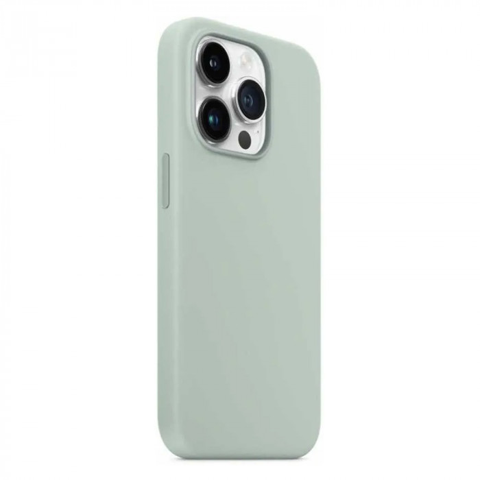 Чехол Silicone Case MagSafe для iPhone 14 Pro Мятный | Фото 3 из 4