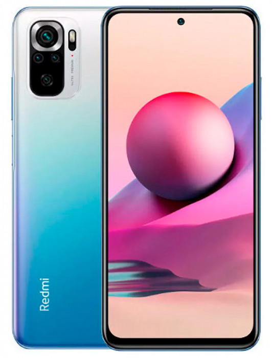 Смартфон Xiaomi Redmi Note 10S 8/128GB Ocean Blue | Фото 1 из 8