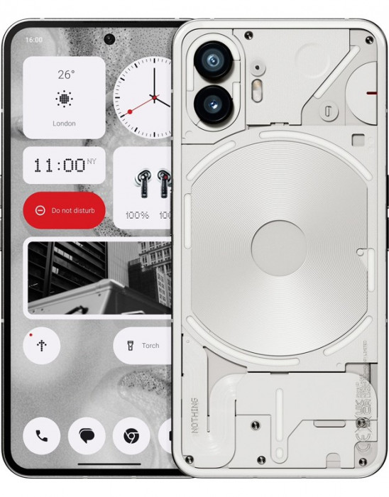 Смартфон Nothing Phone 2 12/256GB Белый (Milk) | Фото 6 из 7
