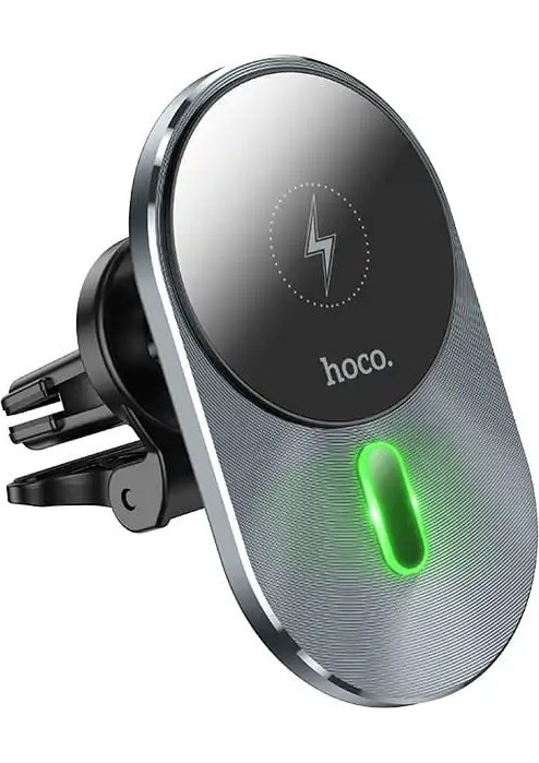 Автомобильный держатель с беспроводной зарядкой HOCO CA91 Wireless Charging | Фото 1 из 3