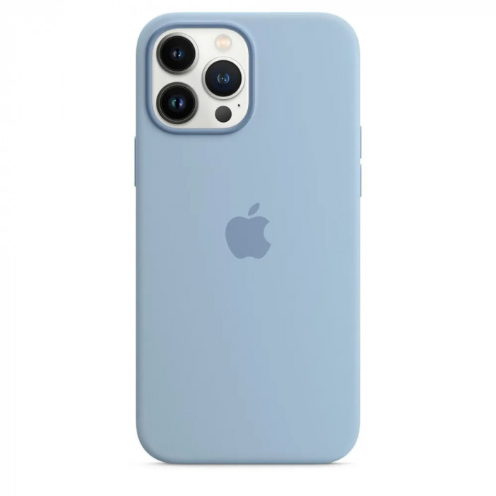 Чехол Silicone Case MagSafe для iPhone 13 Pro Blue Fog | Фото 2 из 3