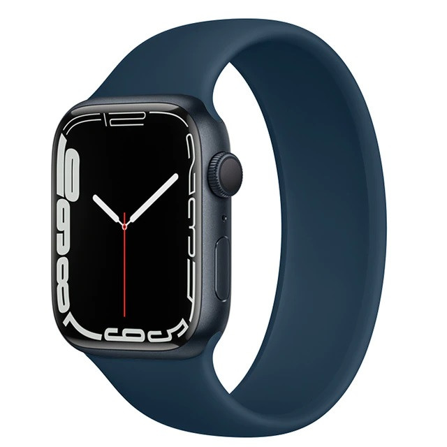 Ремешок Solo Loop для Apple Watch 42/44/45/49мм Синий | Фото 2 из 3
