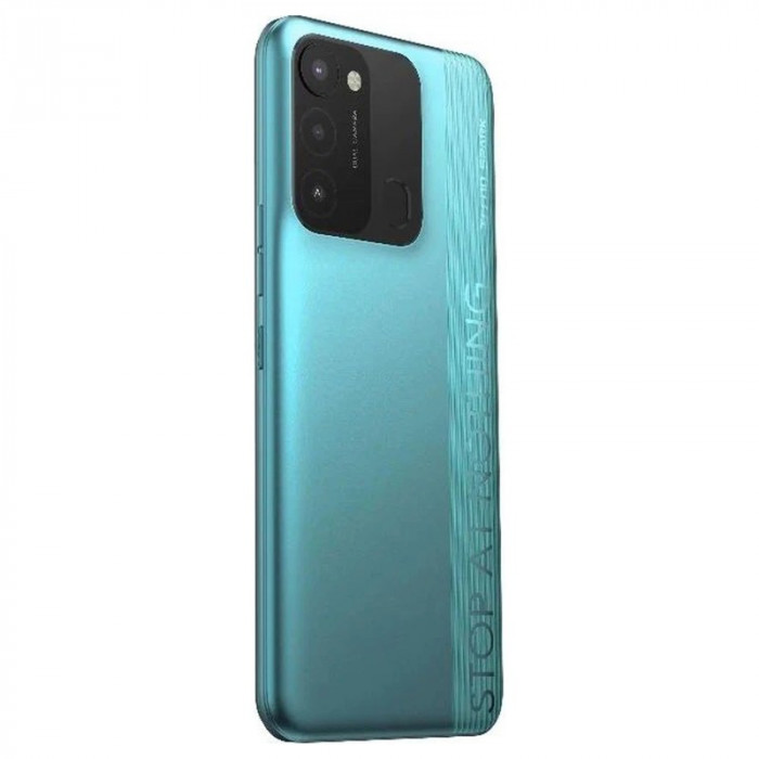 Смартфон Tecno Spark 8C 4/64GB Голубой (Turquoise Cyan) EAC | Фото 6 из 11