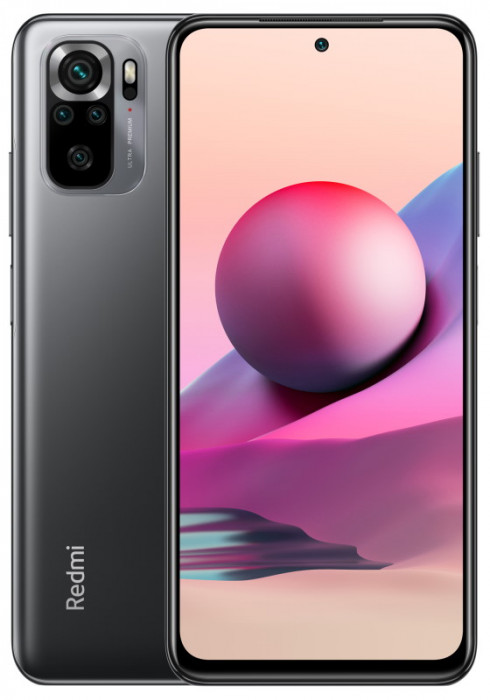 Смартфон Xiaomi Redmi Note 10S 6/64GB Onyx Gray | Фото 1 из 6